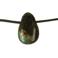 Labradoriet doorboord inclusief koord