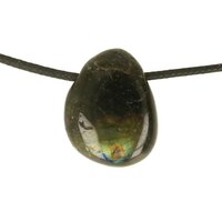 Labradoriet doorboord inclusief koord