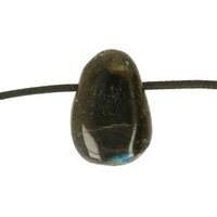 Labradoriet doorboord inclusief koord