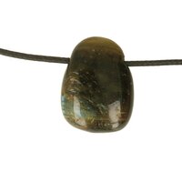 Labradoriet doorboord inclusief koord