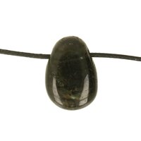 Labradoriet doorboord inclusief koord