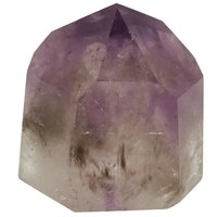 Amfiboolkwarts met Rook Amethistfantomen