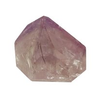 Amfiboolkwarts met Rook Amethistfantomen