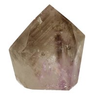 Amfiboolkwarts met Rook Amethistfantomen