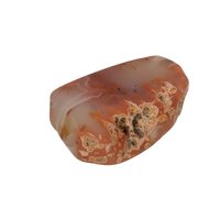 Agaatplak natuurlijk niet gekleurd